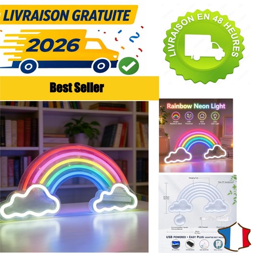 Veilleuse led arc - veilleuse, arc-en-ciel
