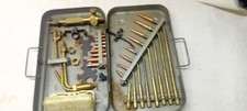 outils anciens ensemble de chalumeau coffret complet de chalumeaux oxy acétylène