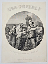 Gravure sur cuivre, XIXe -