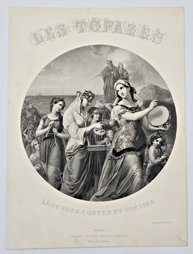 Gravure sur cuivre xixe - xixe,