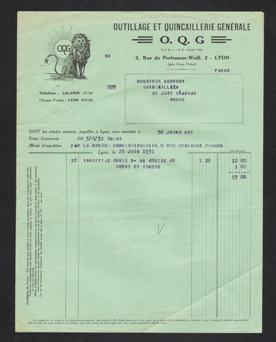 Lyon quincaillerie - (69),