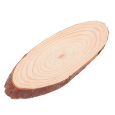  Centre de table rond en bois, décor en bois brut, découpe en bois, tranche de