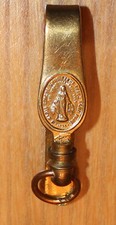 ancien clavier  chatelaine religieuse