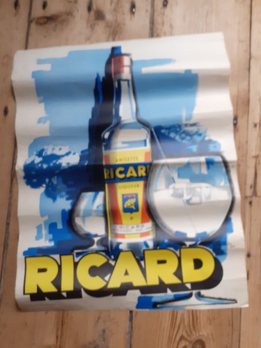 Authentique affiche ricard - ,