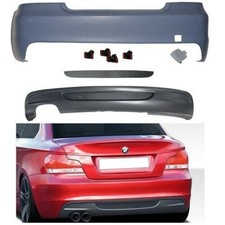 PARECHOC PARE CHOC ARRIERE PACK M POUR BMW SERIE 1 E82 E88 SANS TROUS PDC