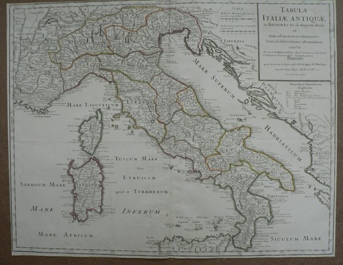 Carte ancienne xviiième - carte,