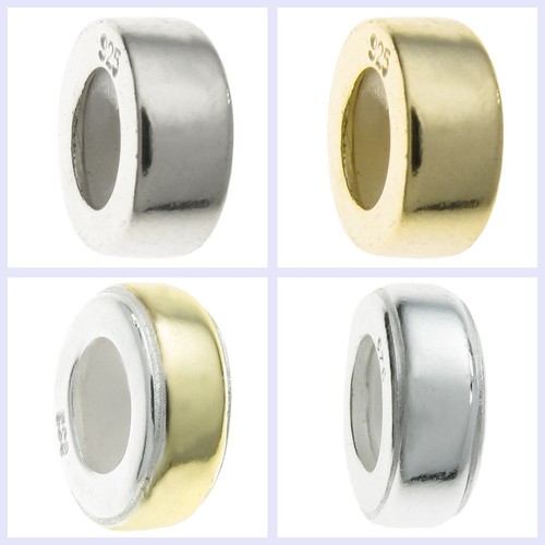 Sterling silver round focal - silver,
