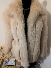 manteau en vrai fourrure