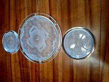 1 Dessous de plats et 2 Dessous de bouteilles. Art Déco.   Design     Vintage