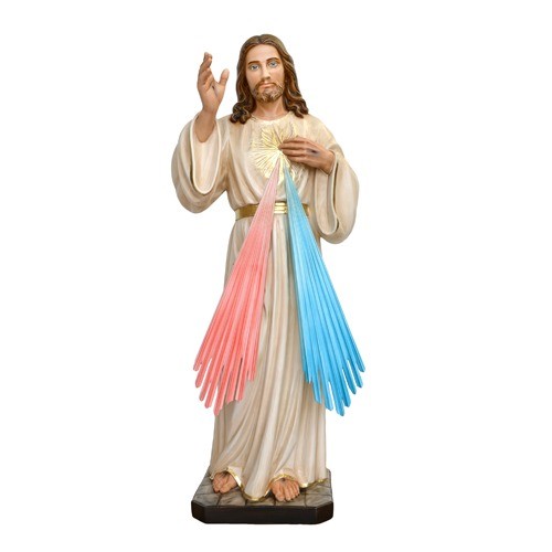 Statue jésus miséricordieux - jésus,
