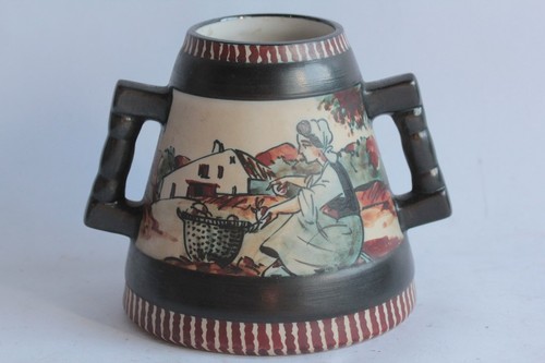 Vase grès basque - grès,