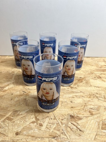 Lot verres pepsi - de, 6
