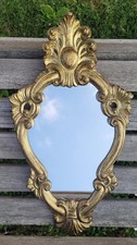 Ancien miroir doré style