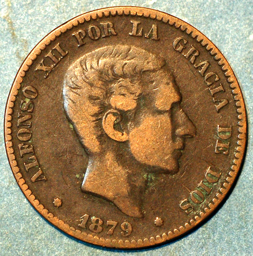 Spain centimos 1879 675 - centimos,