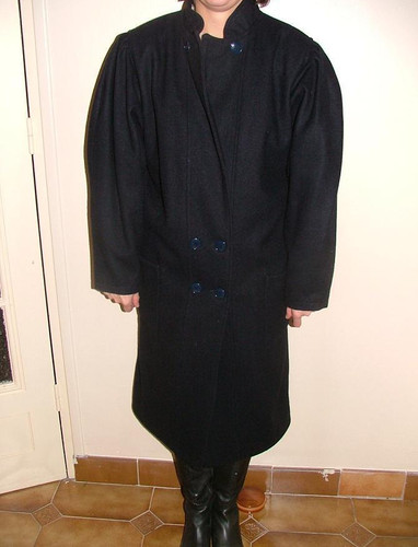 Manteau femme bleu - , en