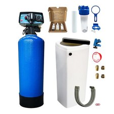 Adoucisseur D'eau Bi Bloc 30l Fleck 5600 Volumétrique Mécanique Complet Avec Acc