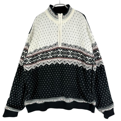 Pull laine vintage nordique - pull,