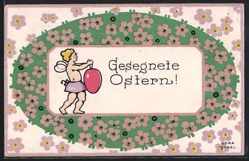 Carte postale artiste dora - d'artiste,