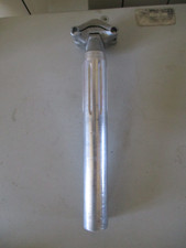 VELO VINTAGE TIGE DE SELLE CANNELEE CAMPAGNOLO SUPER RECORD 27.2