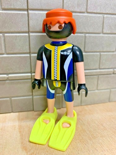 Playmobil personnage policier - personnage,