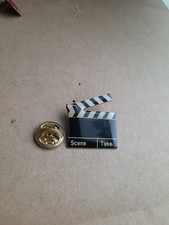 Pin's Clap Film Movie Cinéma Take Scene Tournage - Pins Badge Pin L34