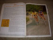 CYCLISME COUPURE SI3 Tour de France 1973 Luis OCANA Bernard THEVENET Chpn FRANCE