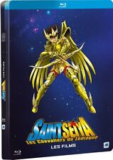 Saint Seiya (Les Chevaliers du Zodiaque) - Les 5 Films - Edition Steelbook - Bl