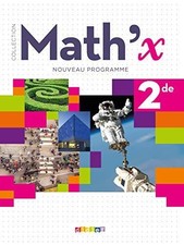 Math 'X Seconde . Livre -