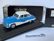 MINICHAMPS 430015900 WARTBURG 312 SALOON BLUE 1:43