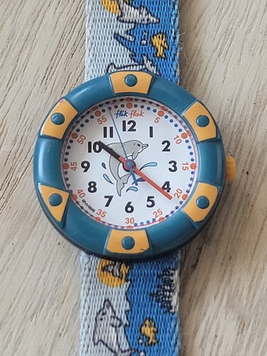 Montre flik flak dauphin kid - flik,