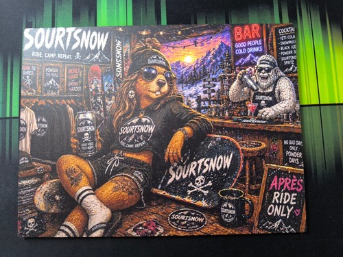 Plaque alu sourtsnow - alu,