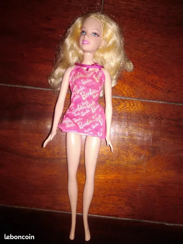 Poupee barbie vintage robe - poupee,