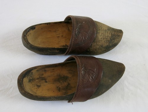 Sabot ancien ancienne paire - sabot,