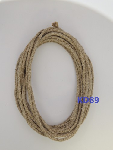 Corde tressée chanvre ø2 - corde,
