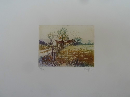 Kerfily gravure originale - kerfily,