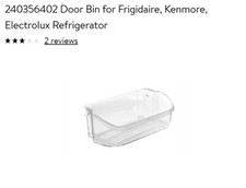 Frigidaire refrigerator door