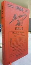 Guide MICHELIN rouge Italie 1964 = Excellent état