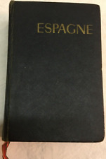ANCIEN GUIDE BLEU ESPAGNE 1967