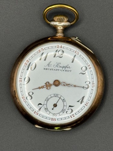 Remontoir pocket watch - remontoir, 10