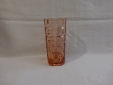 vase en verre rose,style art