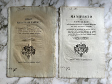 ITALIE RARE ORDONNANCE