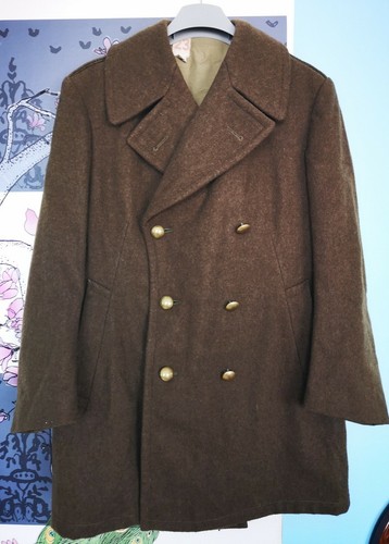 Ancien manteau armée terre - armée,