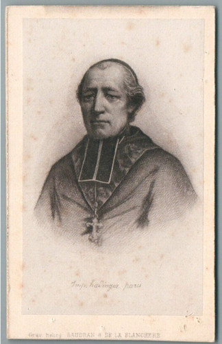 Cdv cardinal morlot - cdv,