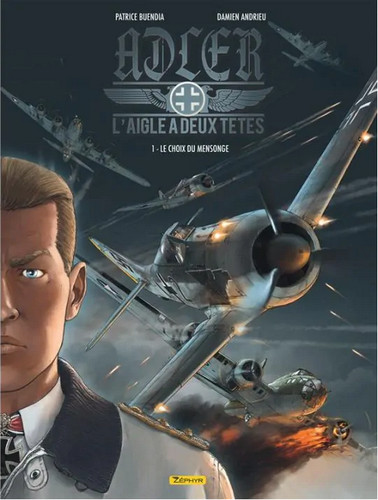 Adler aigle a deux - a,