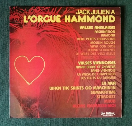 Jack julien orgue - jack, à