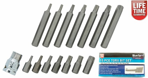 Torx star clé - torx, 15pc
