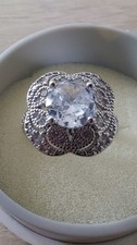 Bague Argent Style Vintage, En
