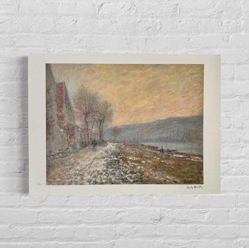 Claude monet lavacourt - claude,