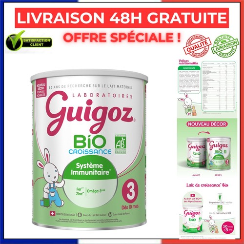 Lait croissance bio - de, guigoz