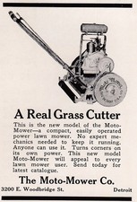 1924 Moto Mower: A Real Grass